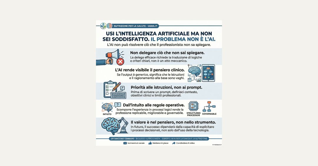USI L’INTELLIGENZA ARTIFICIALE MA NON SEI SODDISFATTO. IL PROBLEMA NON È L’AI