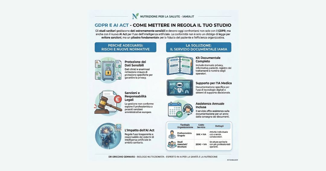 GDPR E AI ACT - COME METTERE IN REGOLA IL TUO STUDIO